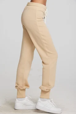 Clearance Zuma Cotton Terry Joggers With Rib And Shoestring Tie Women Loungewear|Bottoms