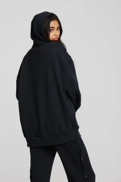 Cheap Zuma Cotton Terry Zip Up Hoodie Women Outerwear|Loungewear