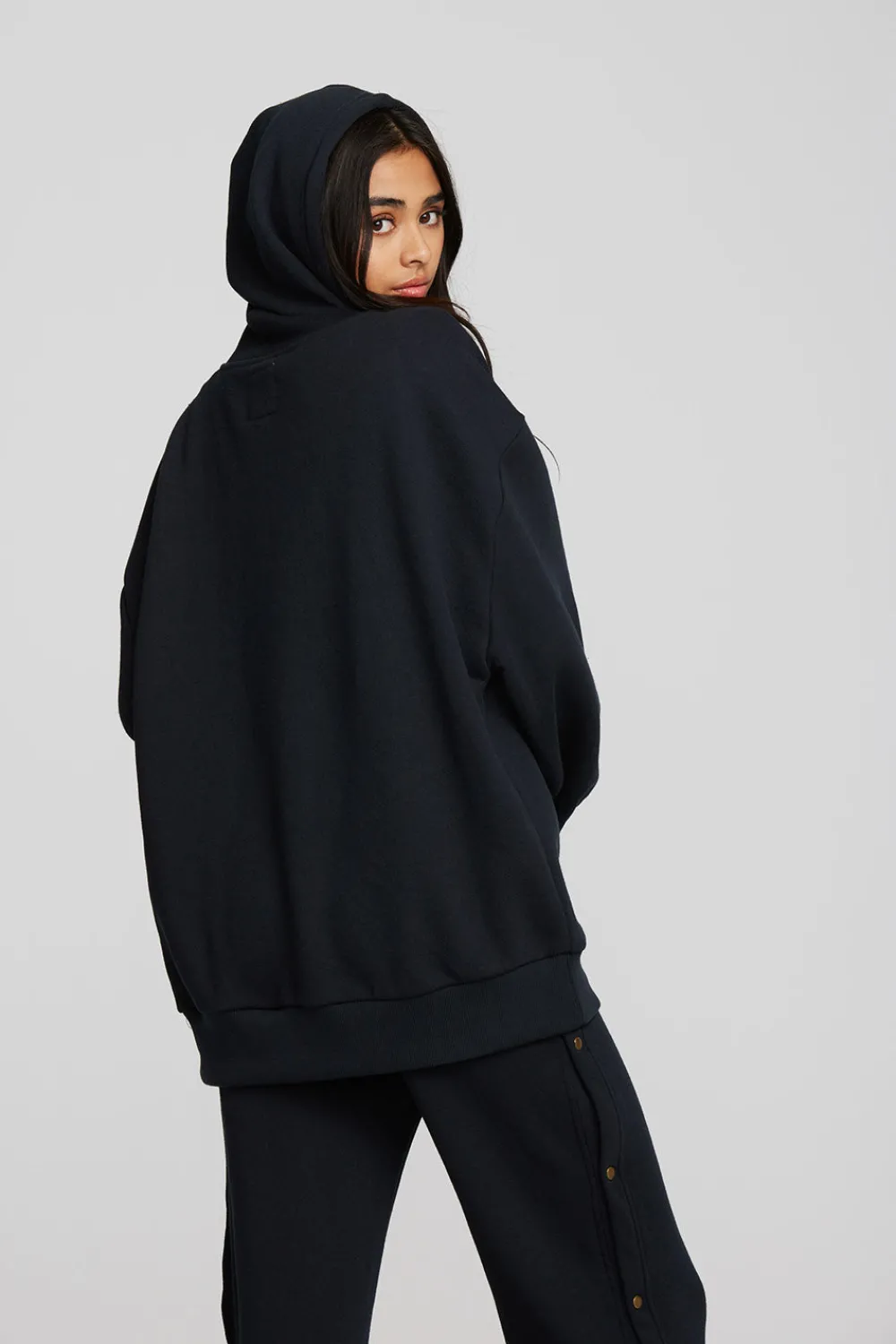 Cheap Zuma Cotton Terry Zip Up Hoodie Women Outerwear|Loungewear