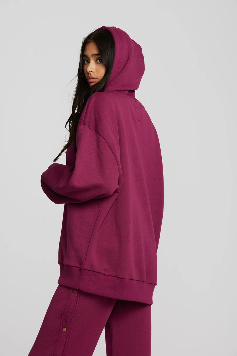 Discount Zuma Cotton Terry Zip Up Hoodie Women Outerwear|Tops