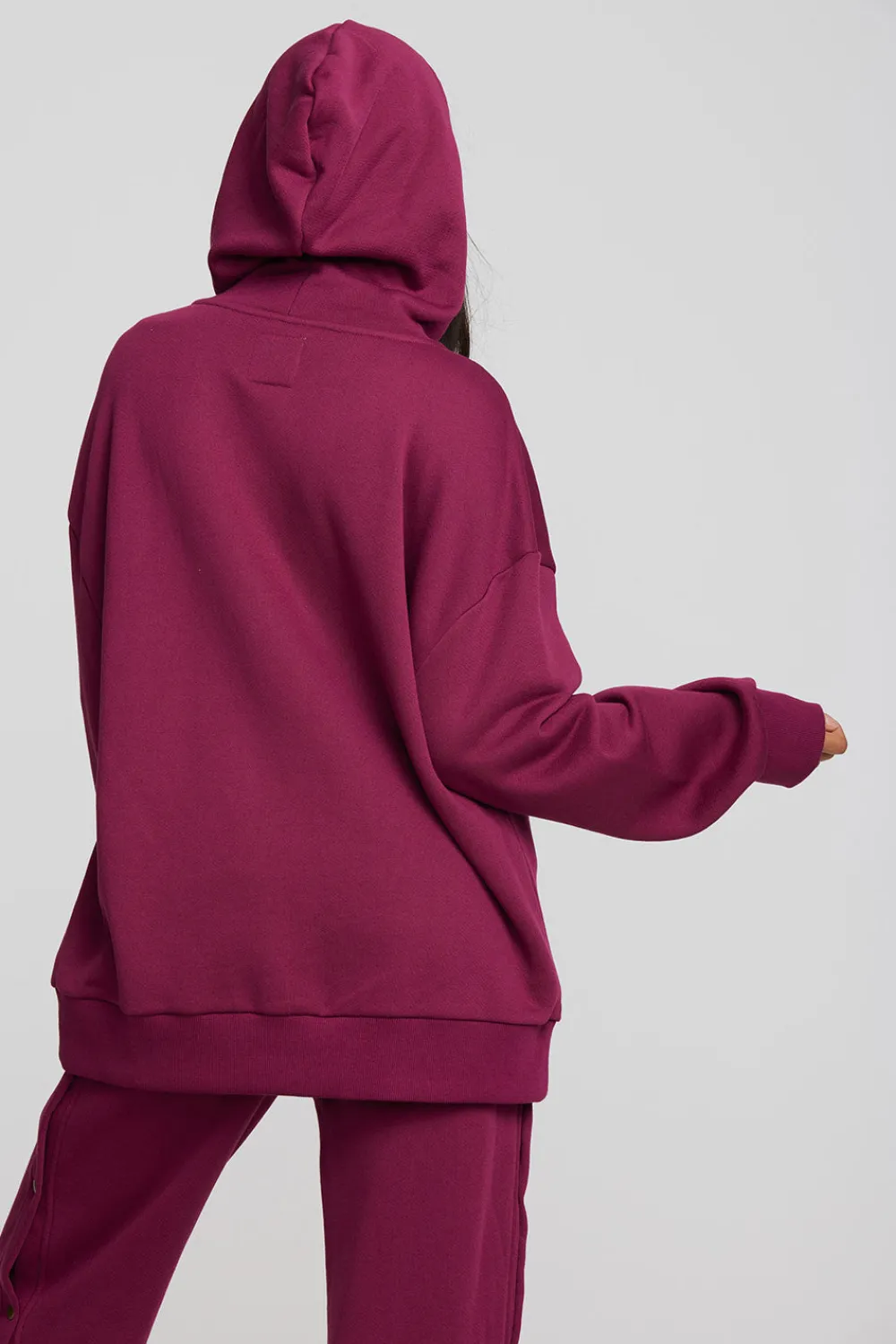 Discount Zuma Cotton Terry Zip Up Hoodie Women Outerwear|Tops