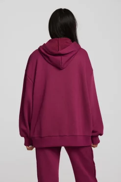 Discount Zuma Cotton Terry Zip Up Hoodie Women Outerwear|Tops